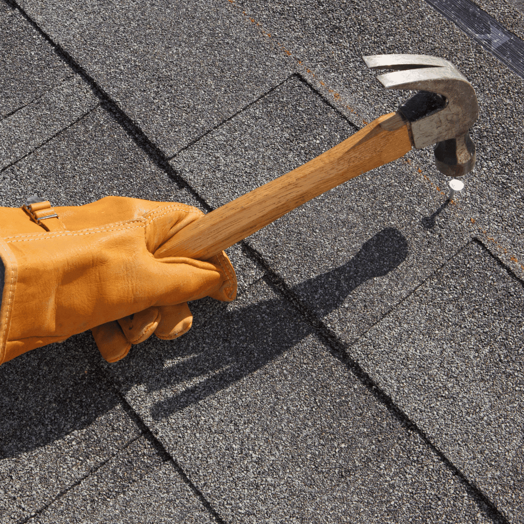 Roofer working on roof installation in Crewe