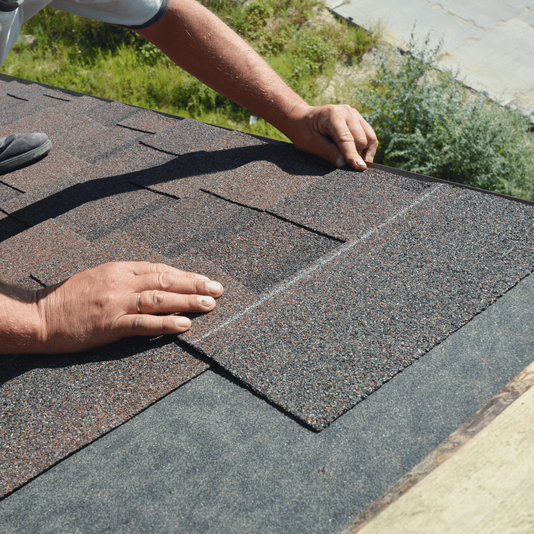 Roofer improving ventilation on a Crewe home roof
